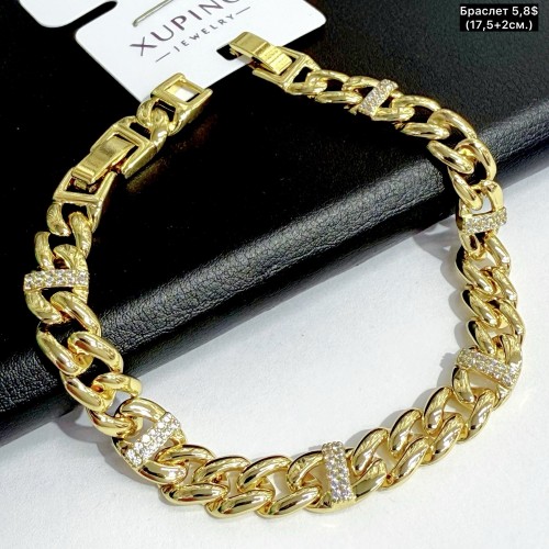 Браслет Xuping14К 10228 (17,5+2см)